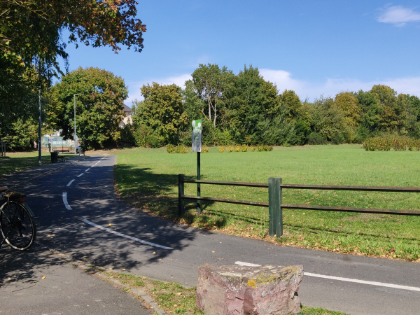 Vue actuelle du parc de Secqueville 