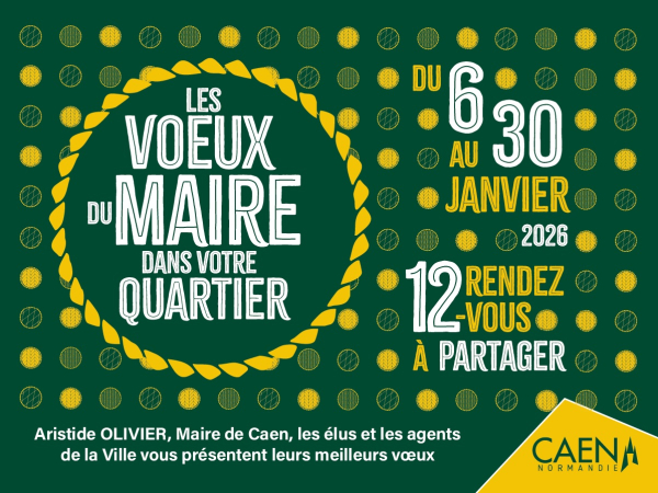 Voeux du Maire dans votre quartier du 6 au 30 janvier