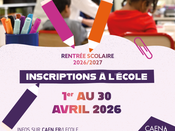 Inscriptions à l'école 