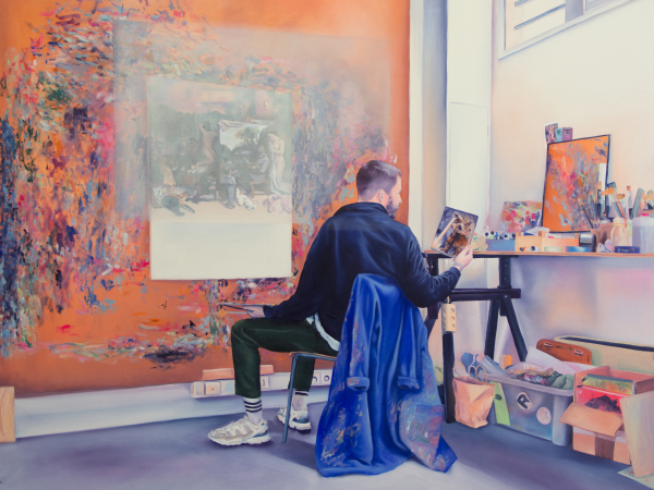 Emile Orange_L’Atelier du peintre, sept années de ma vie