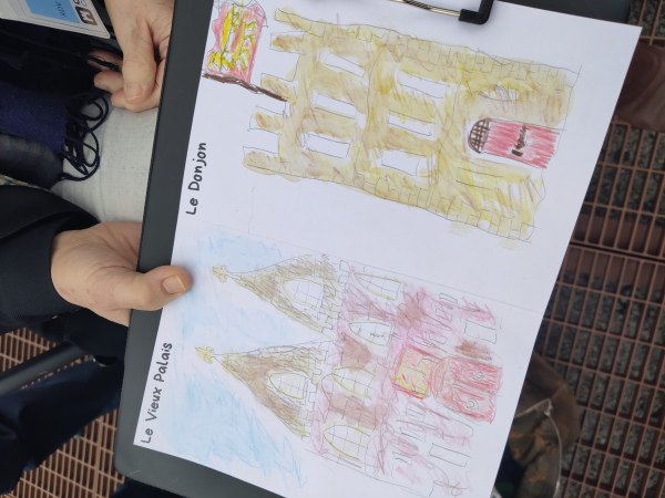 Visite atelier "Dans les vestiges du château"