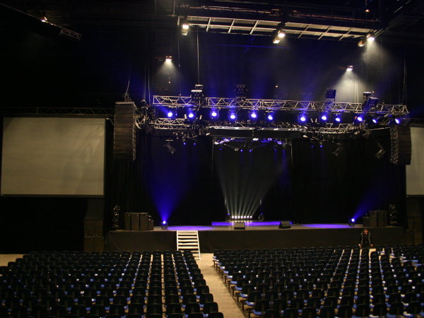 Zenith de Caen -Intérieur salle