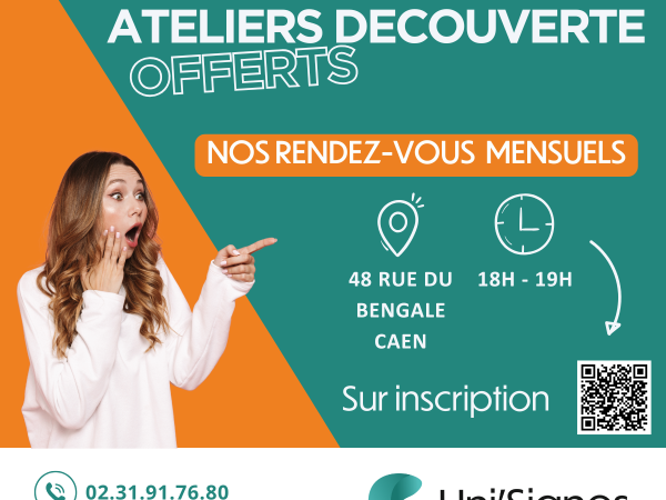 NOUVEAUTES Affiche RS Atelier découvertes - 1