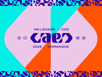 Visuel Millénaire Caen en palindrome +