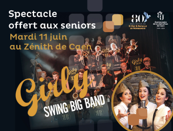 Spectacle gratuit pour les seniors : Girly Swing Band