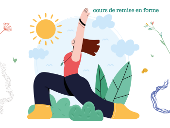 Femme faisant du sport 