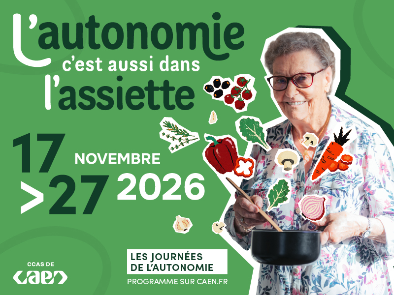 L'autonomie, c'est dans l'assiette, affiche de la campagne 