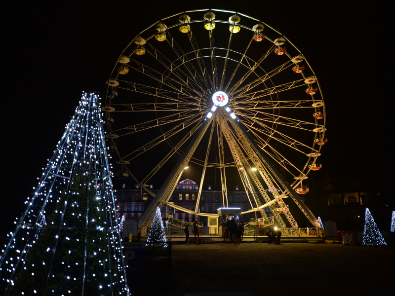 Noël à Caen : La grande roue 