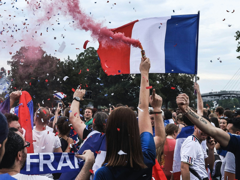 Supporters équipe de France