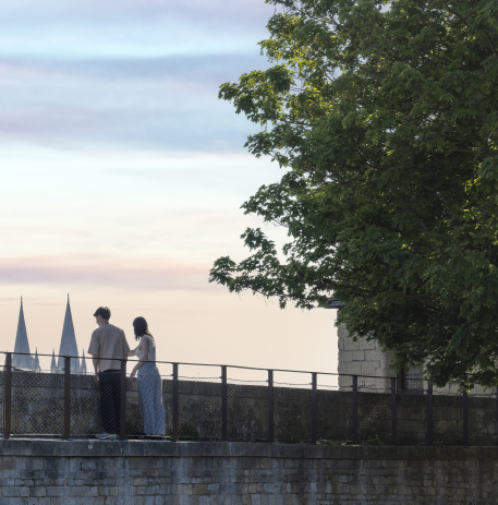 Vue des remparts du Château © Philippe Delval