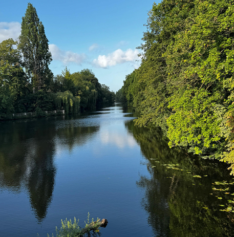 Vue de l'Orne © Ville de Caen / A. Kourilenko