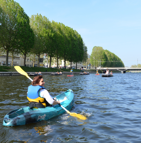 Kayak sur l'Orne