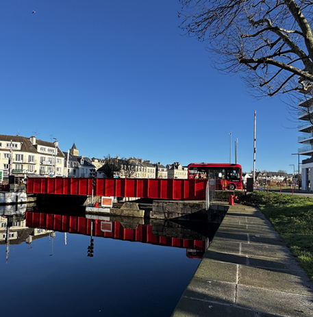 Pont de la Fonderie © Ville de Caen / A. Kourilenko