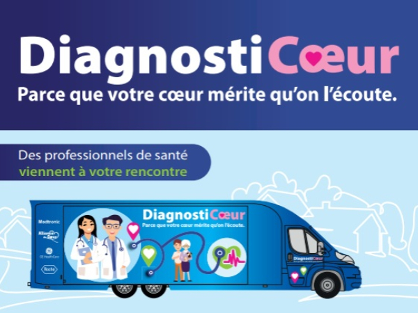 Diagnosticoeur, parce que votre cœur mérite qu'on l'écoute ! + bus de sensibilisation 