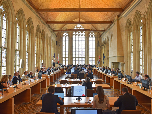 Salle du conseil municipal, salle des Gardes de l'Hôtel de Ville 
