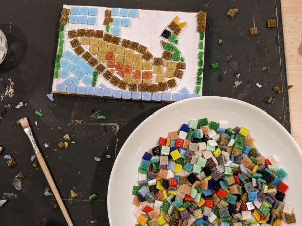 Atelier_mosaïque-Musée de Normandie