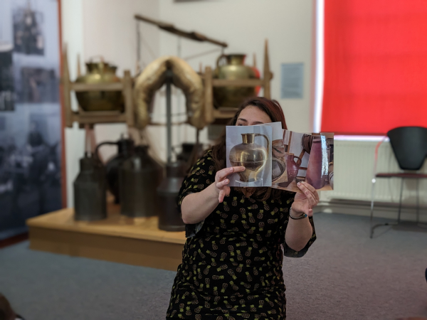 Visite "on a volé léventail"